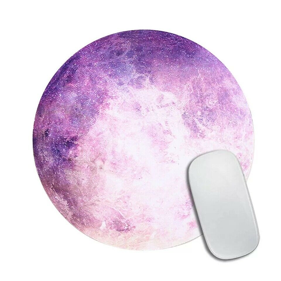 Space Round Mouse Pad Non Slip