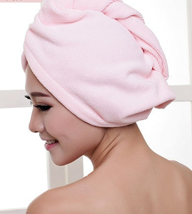 Women's Hair Dryer Cap, Absorbent Towel