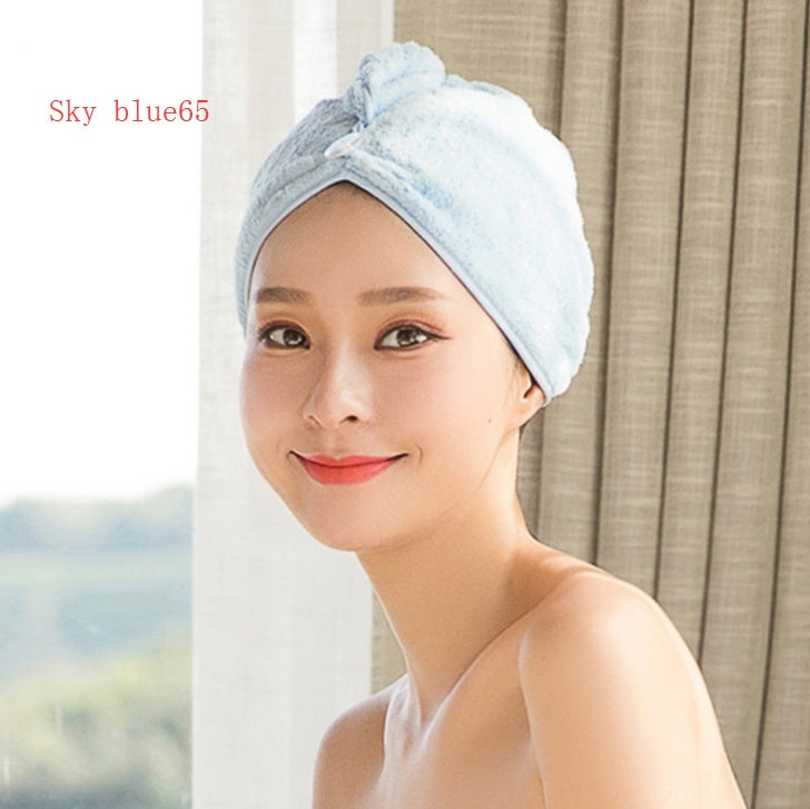 Women's Hair Dryer Cap, Absorbent Towel