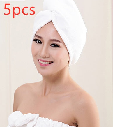 Women's Hair Dryer Cap, Absorbent Towel