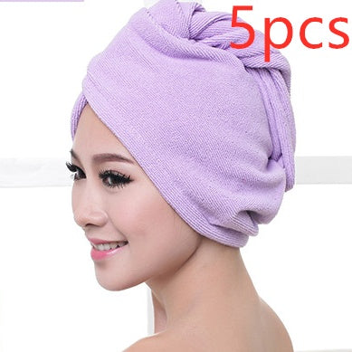 Women's Hair Dryer Cap, Absorbent Towel