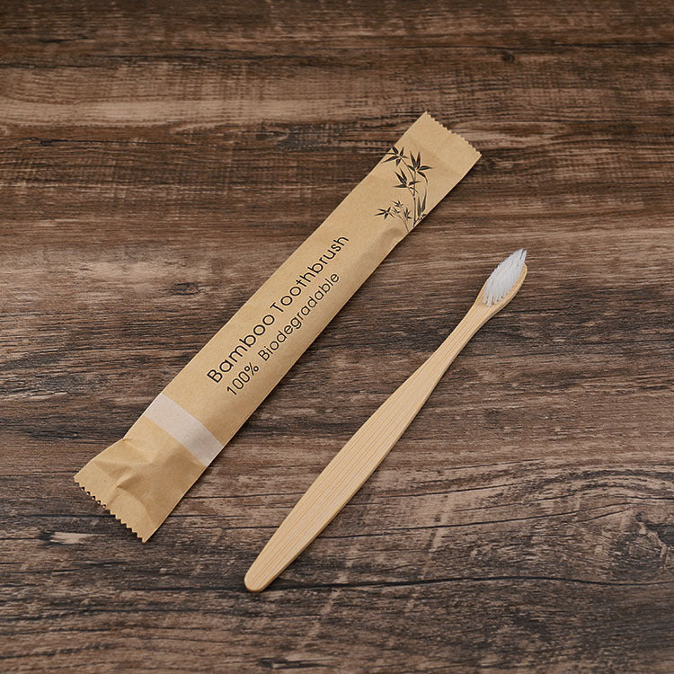 Flat Bamboo Toothbrush