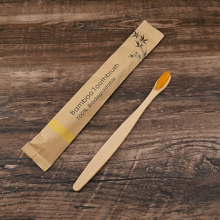 Flat Bamboo Toothbrush