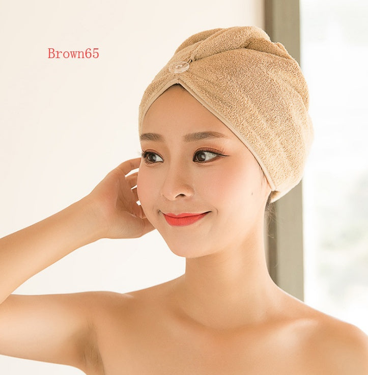 Women's Hair Dryer Cap, Absorbent Towel