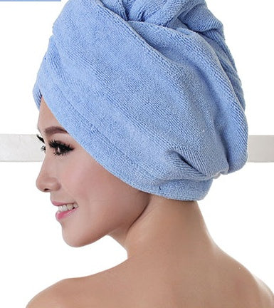 Women's Hair Dryer Cap, Absorbent Towel