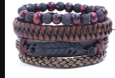 Leather Vintage Braided Bracelet