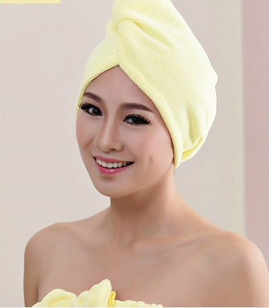 Women's Hair Dryer Cap, Absorbent Towel