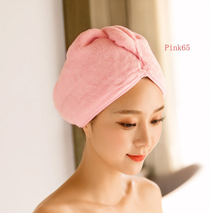 Women's Hair Dryer Cap, Absorbent Towel