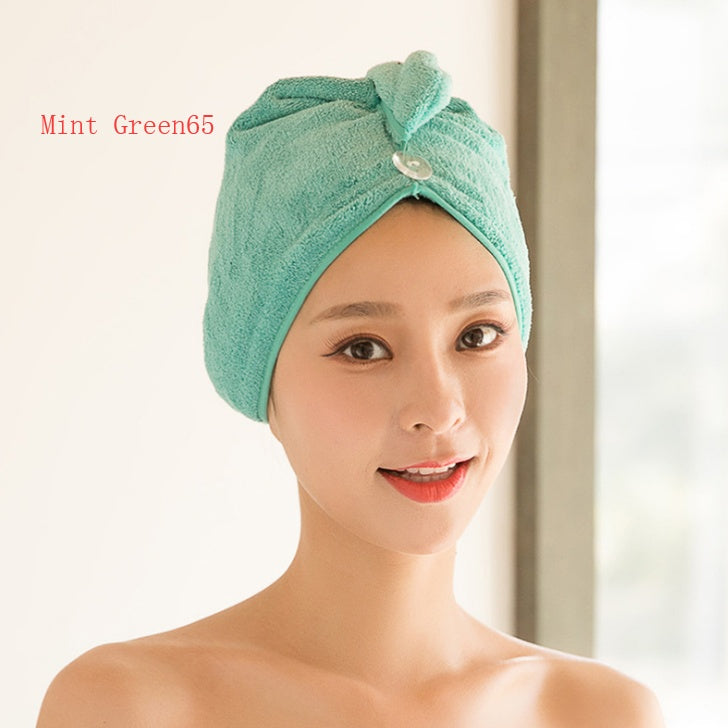 Women's Hair Dryer Cap, Absorbent Towel