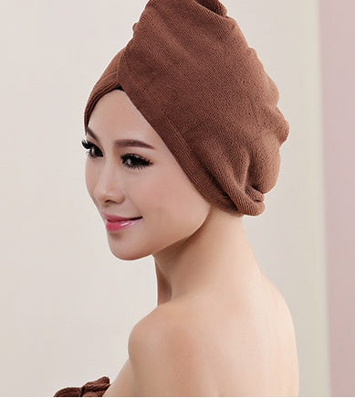 Women's Hair Dryer Cap, Absorbent Towel