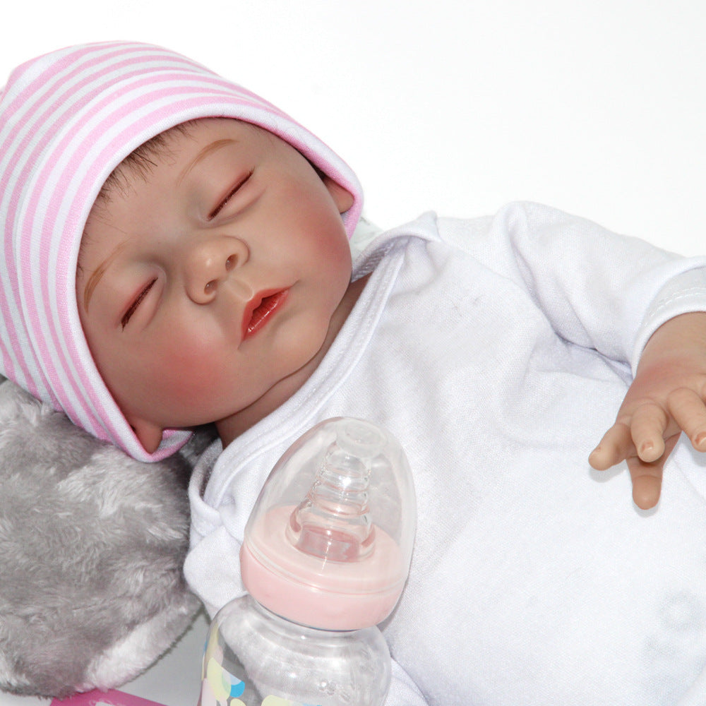 Lifelike Enamel Baby Doll