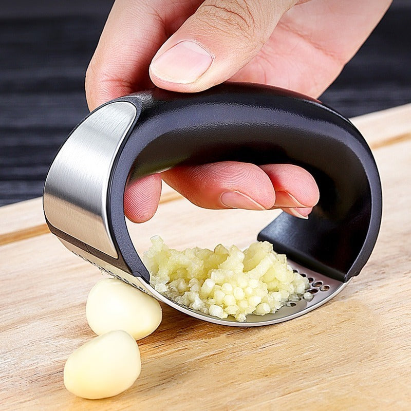 Stainless Steel Garlic Press Manual Garlic Mince