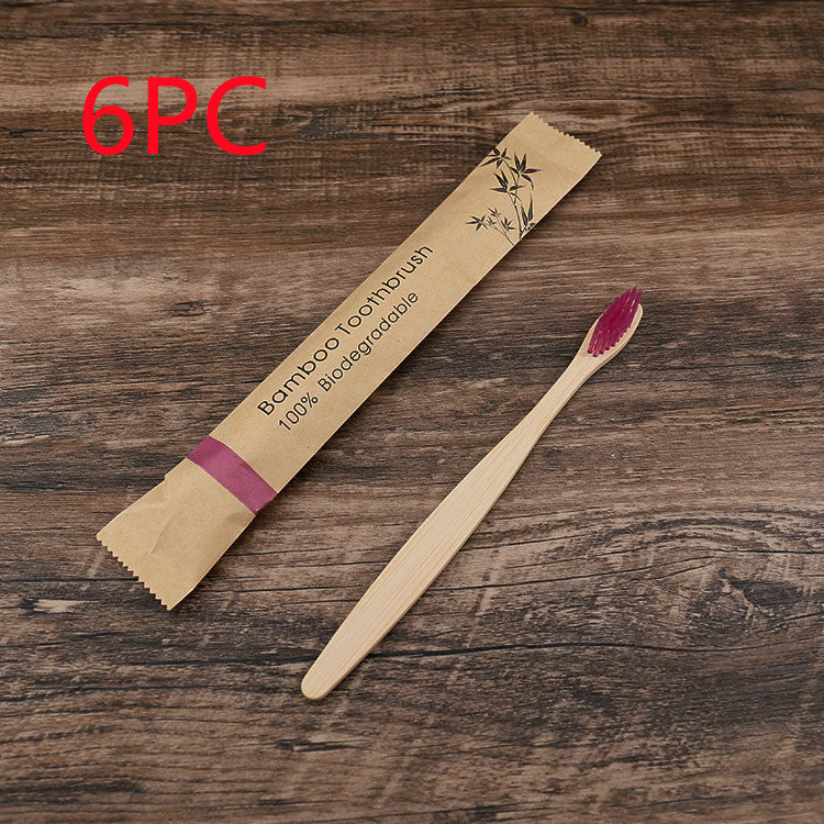 Flat Bamboo Toothbrush