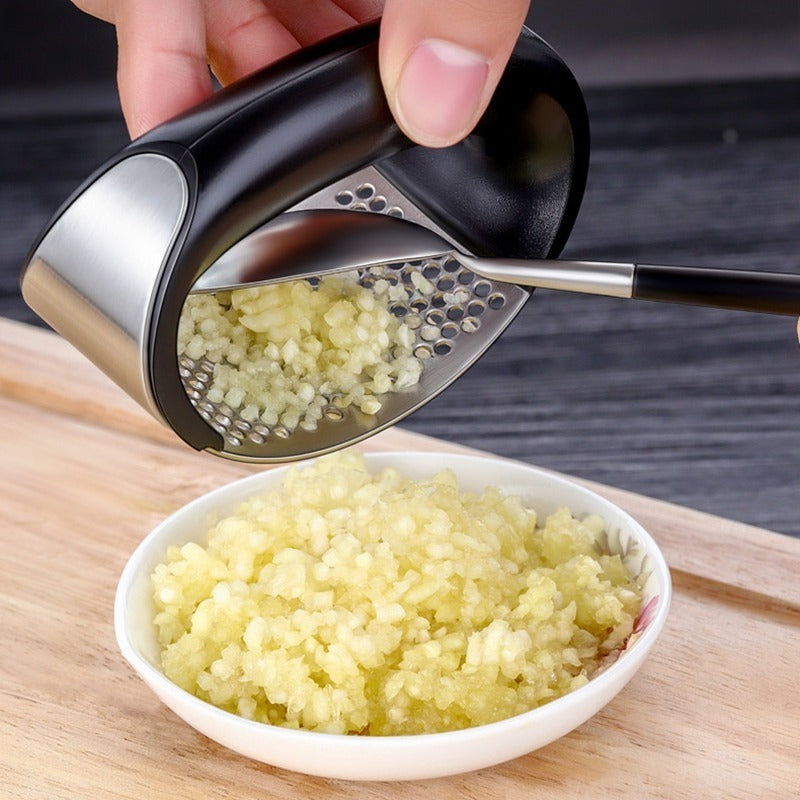 Stainless Steel Garlic Press Manual Garlic Mince