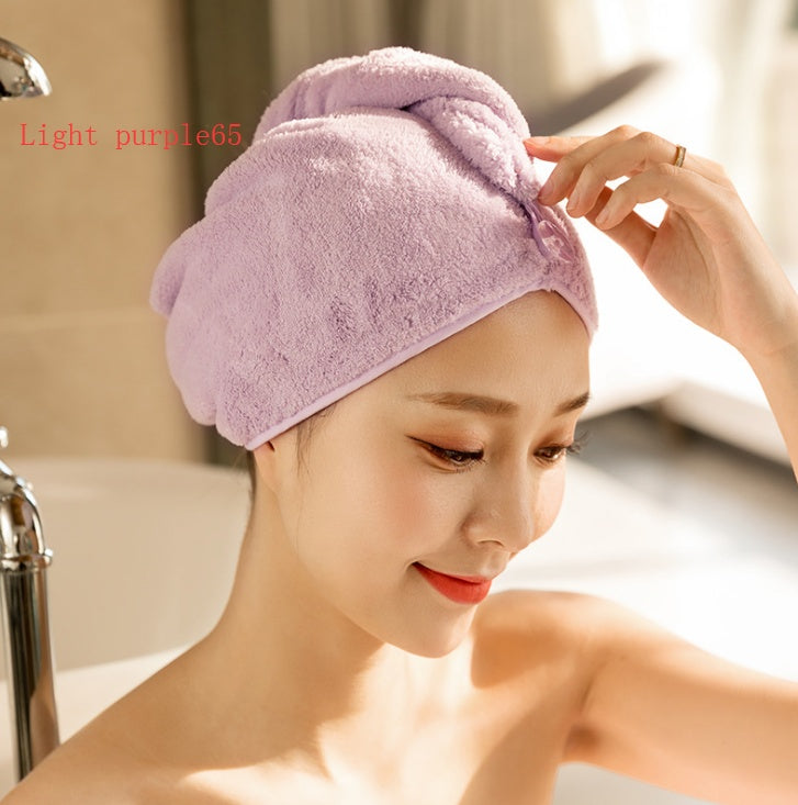 Women's Hair Dryer Cap, Absorbent Towel