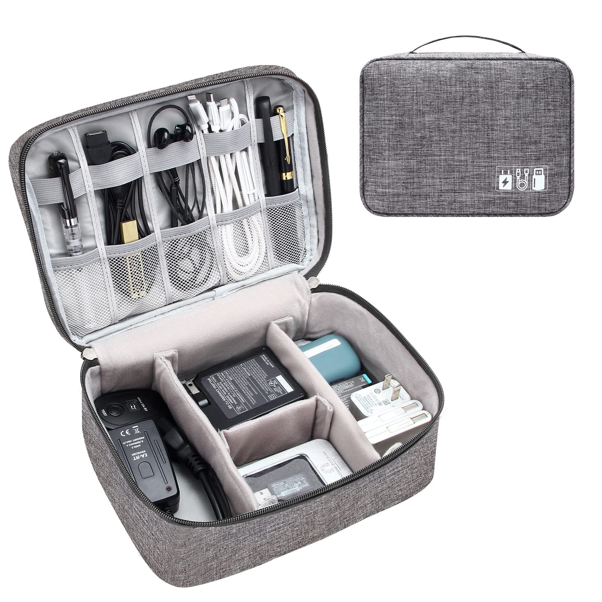 Travel Cable Organizer Bag Waterproof Portable