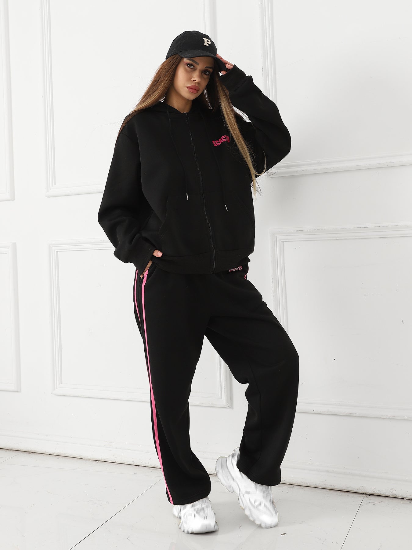 Women's Long Sleeved Hoodie Set