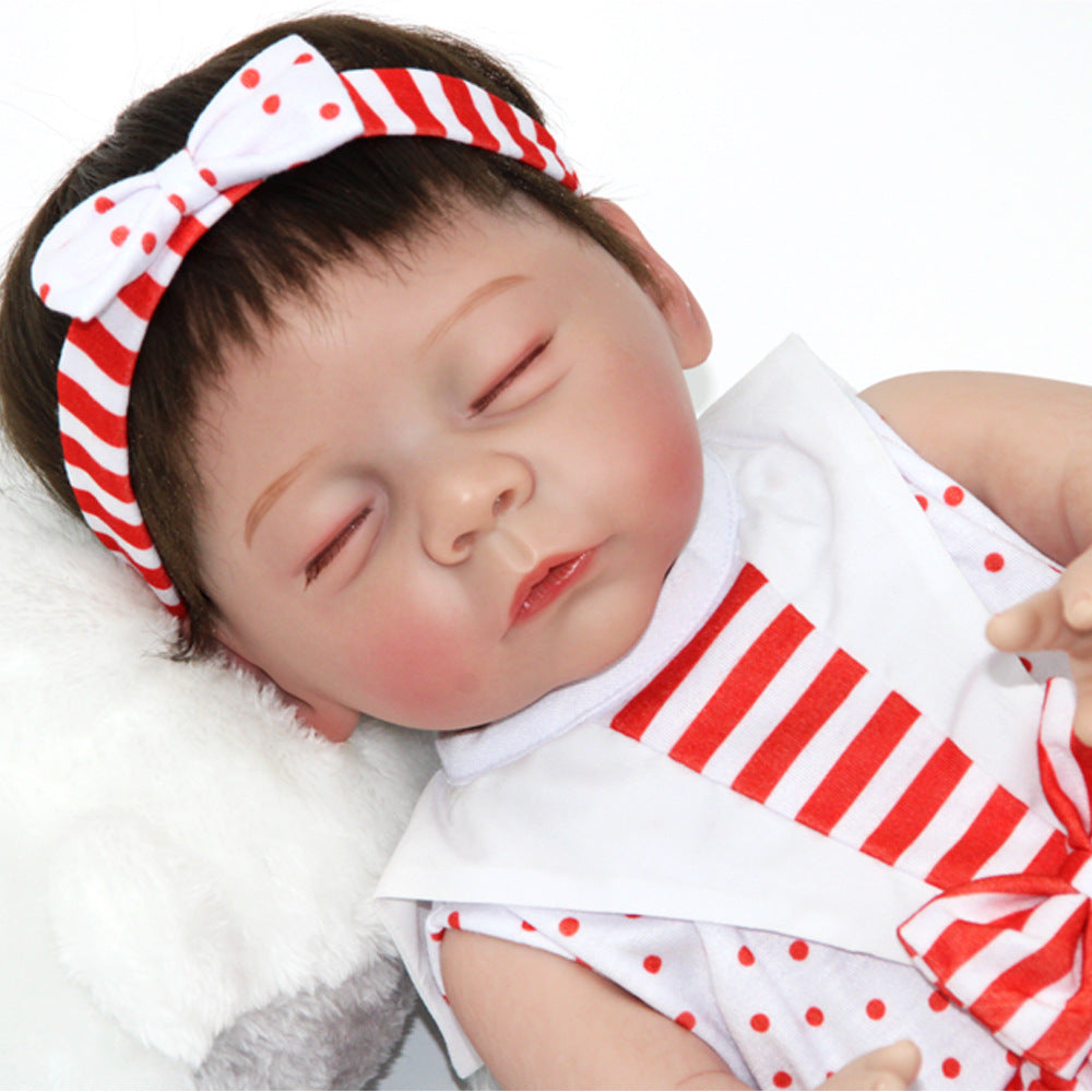 Lifelike Enamel Baby Doll