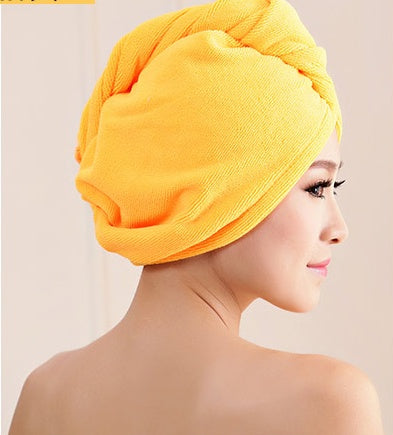 Women's Hair Dryer Cap, Absorbent Towel