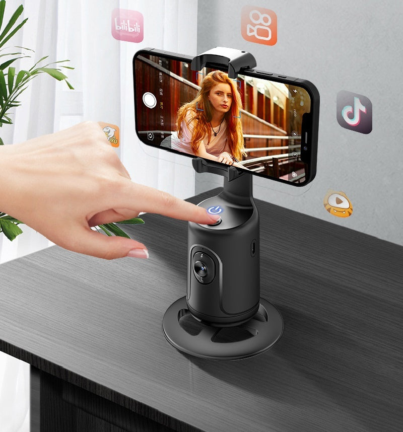 360 Auto Face Tracking Gimbal Phone Holder For Smartphone Tripod