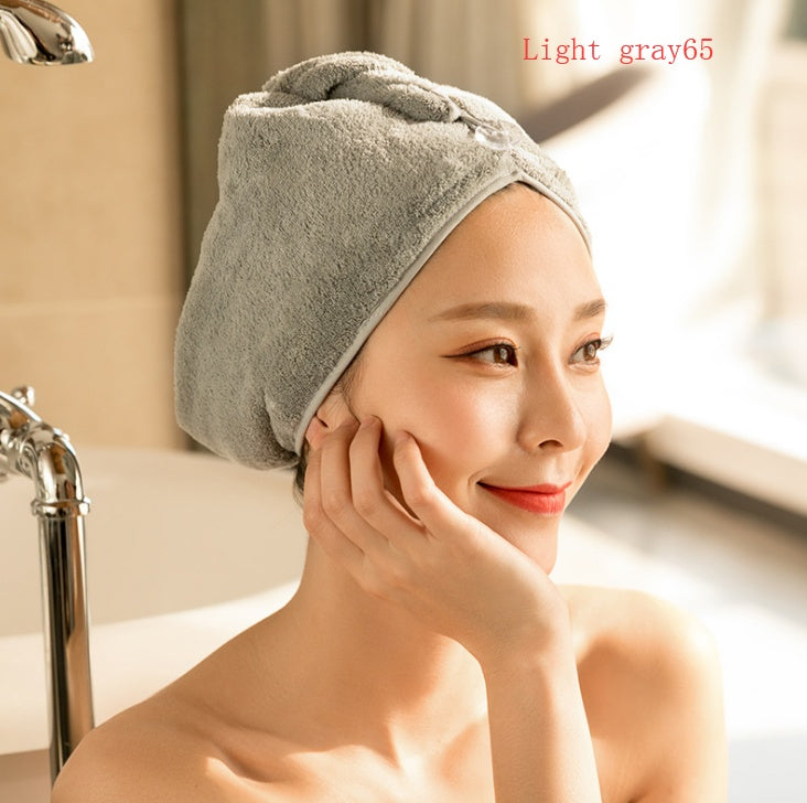 Women's Hair Dryer Cap, Absorbent Towel