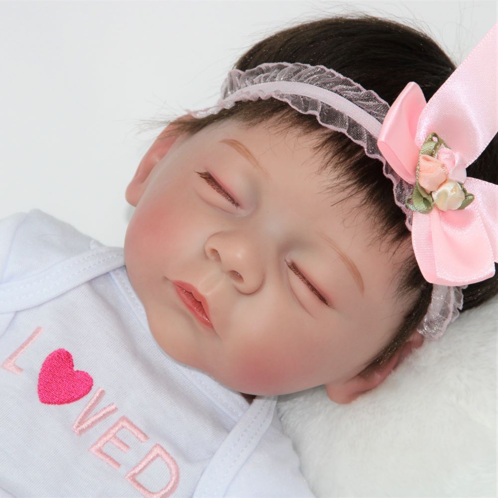 Lifelike Enamel Baby Doll