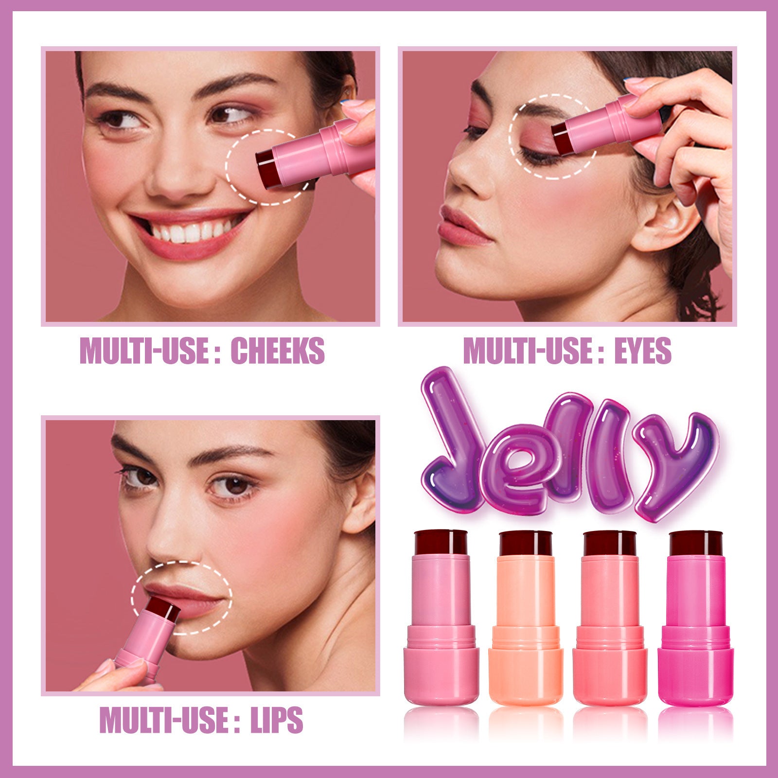 Jelly Blush Lip And Cheek Dual-use