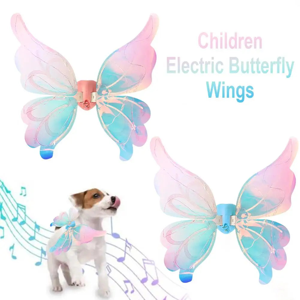 Children's Glowing Electric Butterfly Wing ,Moving , Music