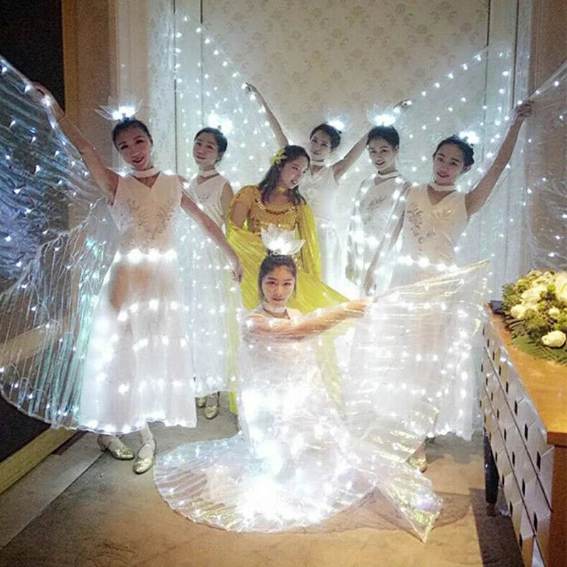 LED Lights Fairy Wings