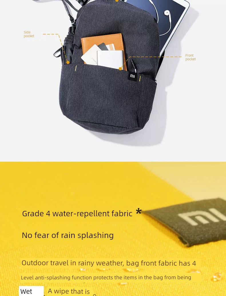 Xiaomi Colorful Men and Women Waterproof Student Backpack