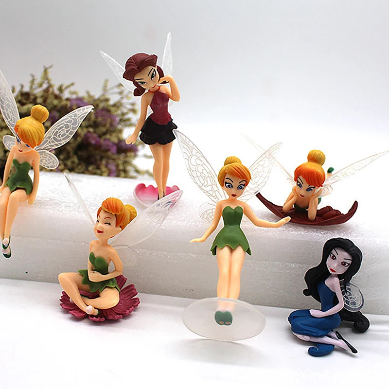 6Pcs Mini Flower Fairy Pixie Fairy