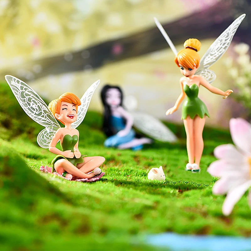 6Pcs Mini Flower Fairy Pixie Fairy