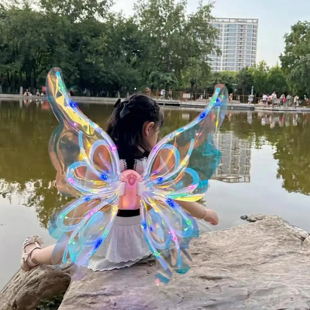 Children's Glowing Electric Butterfly Wing ,Moving , Music