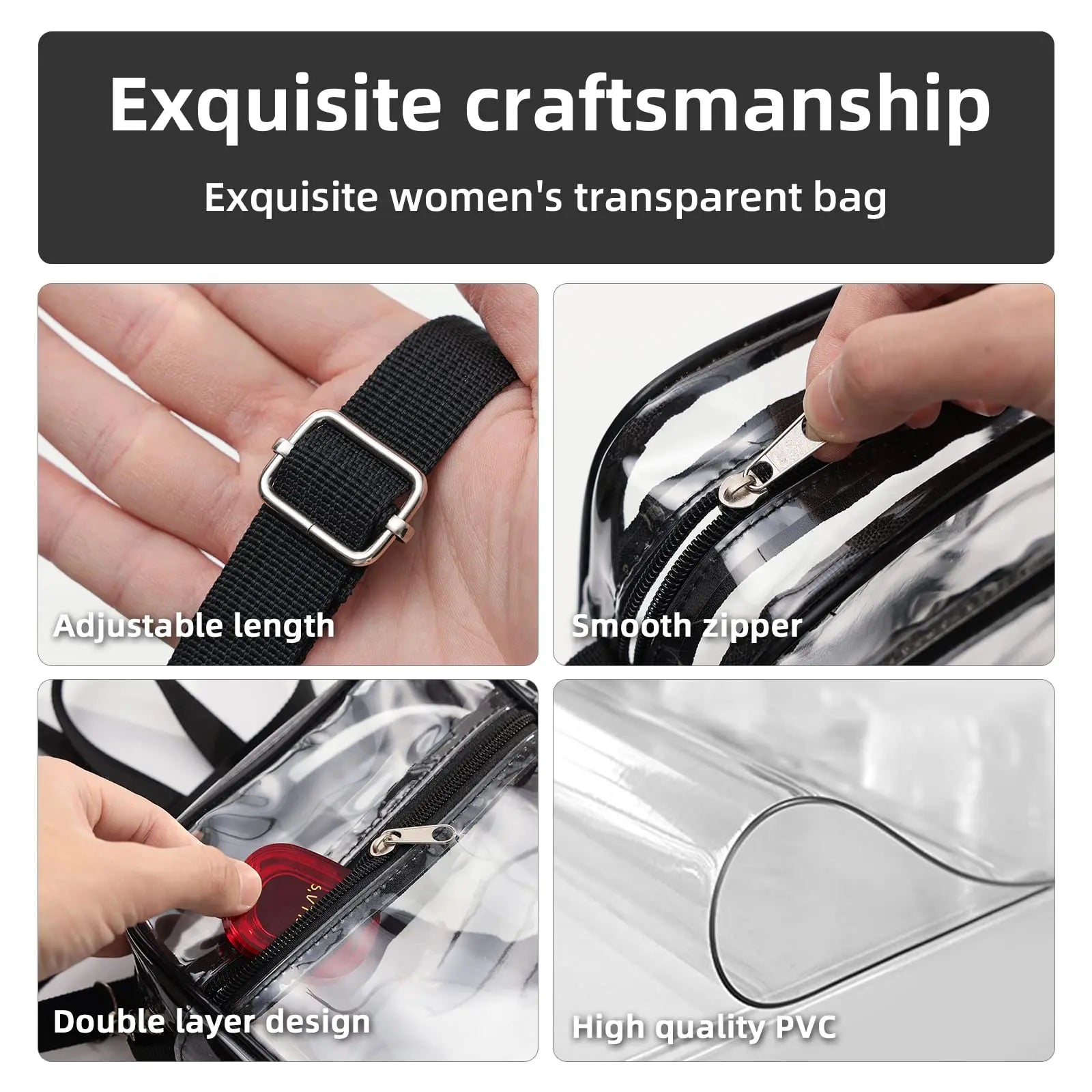 Women Clear Shoulder Bag