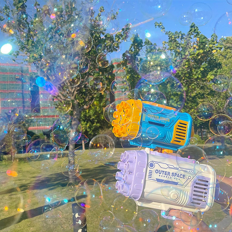 Soap Bubbles Machine Gun With Light