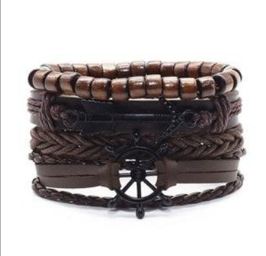 Leather Vintage Braided Bracelet