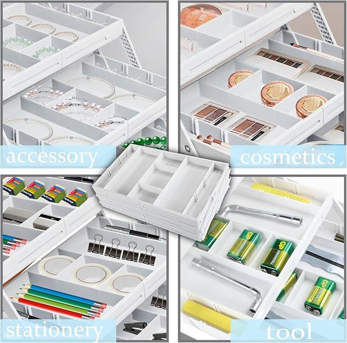 3 Tier Expandable Drawer Organizer