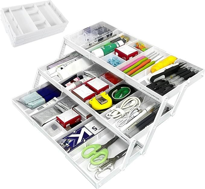 3 Tier Expandable Drawer Organizer