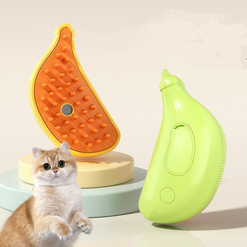 3 In 1 Pet Steam Brush Cat Dog Cleaning